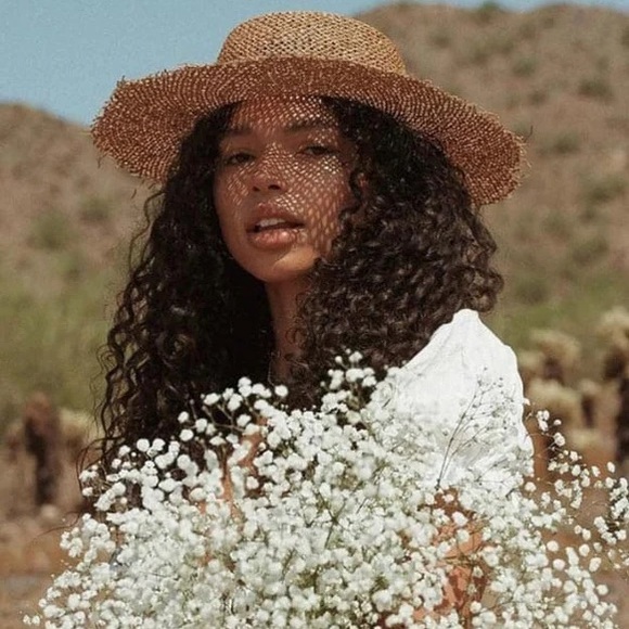 NWT Lack of Color Sunnydip Fray Boater Large 59cm - Picture 3 of 6